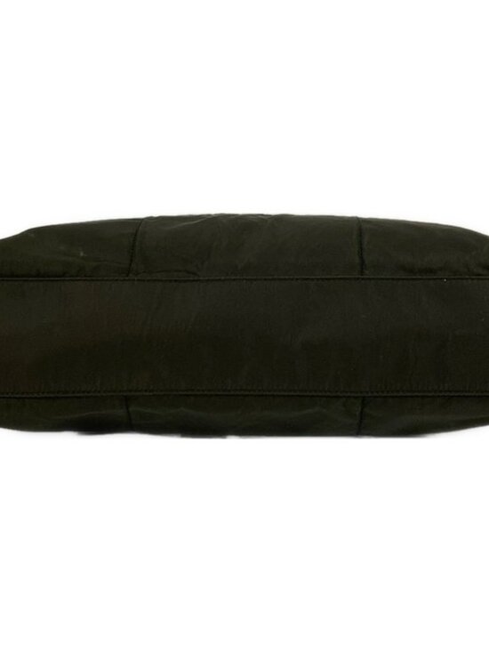 Prada Tote Dark Green Black Plastic Chain X - Picture 5 of 12